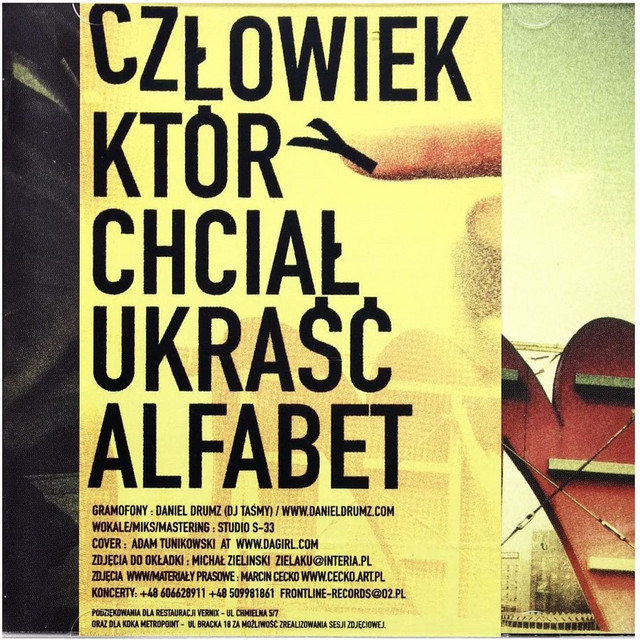 Człowiek, który chciał ukraść alfabet • Cały album • Wszystkie utwory • Wykonawca
