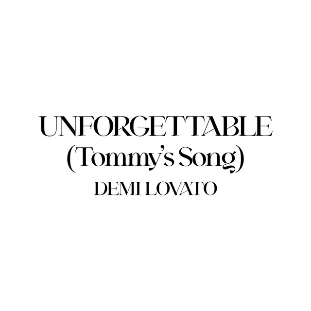 Unforgettable (Tommy’s Song) • Cały album • Wszystkie utwory • Wykonawca