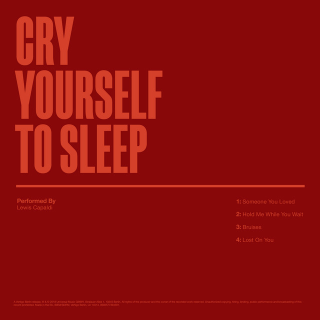 Cry Yourself To Sleep • Cały album • Wszystkie utwory • Wykonawca