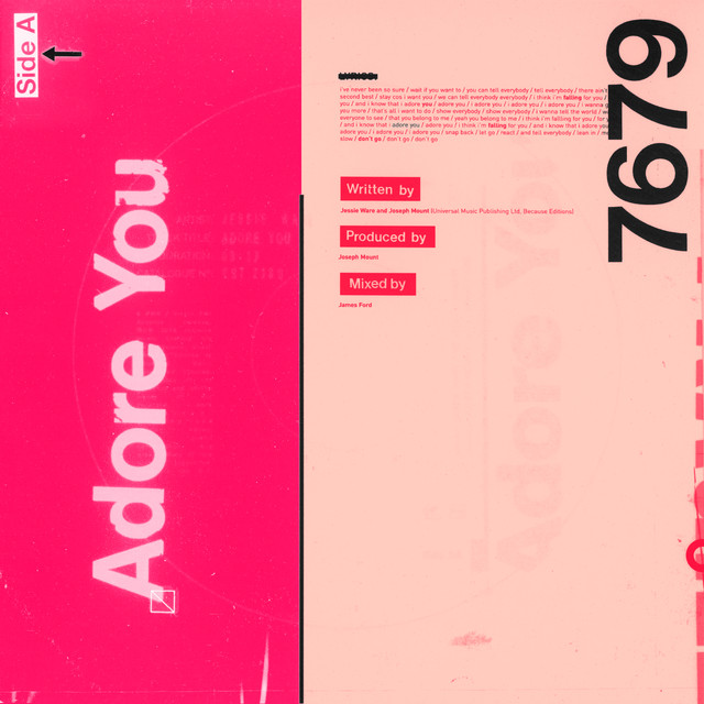 Adore You • Cały album • Wszystkie utwory • Wykonawca