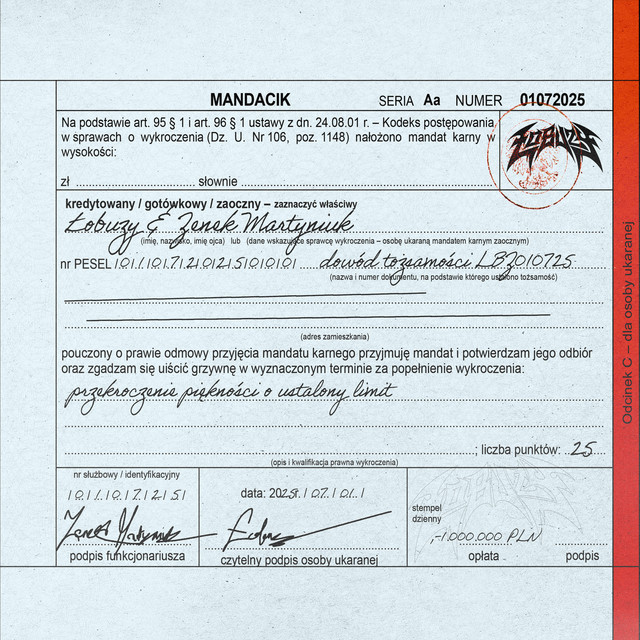 Mandacik • Cały album • Wszystkie utwory • Wykonawca