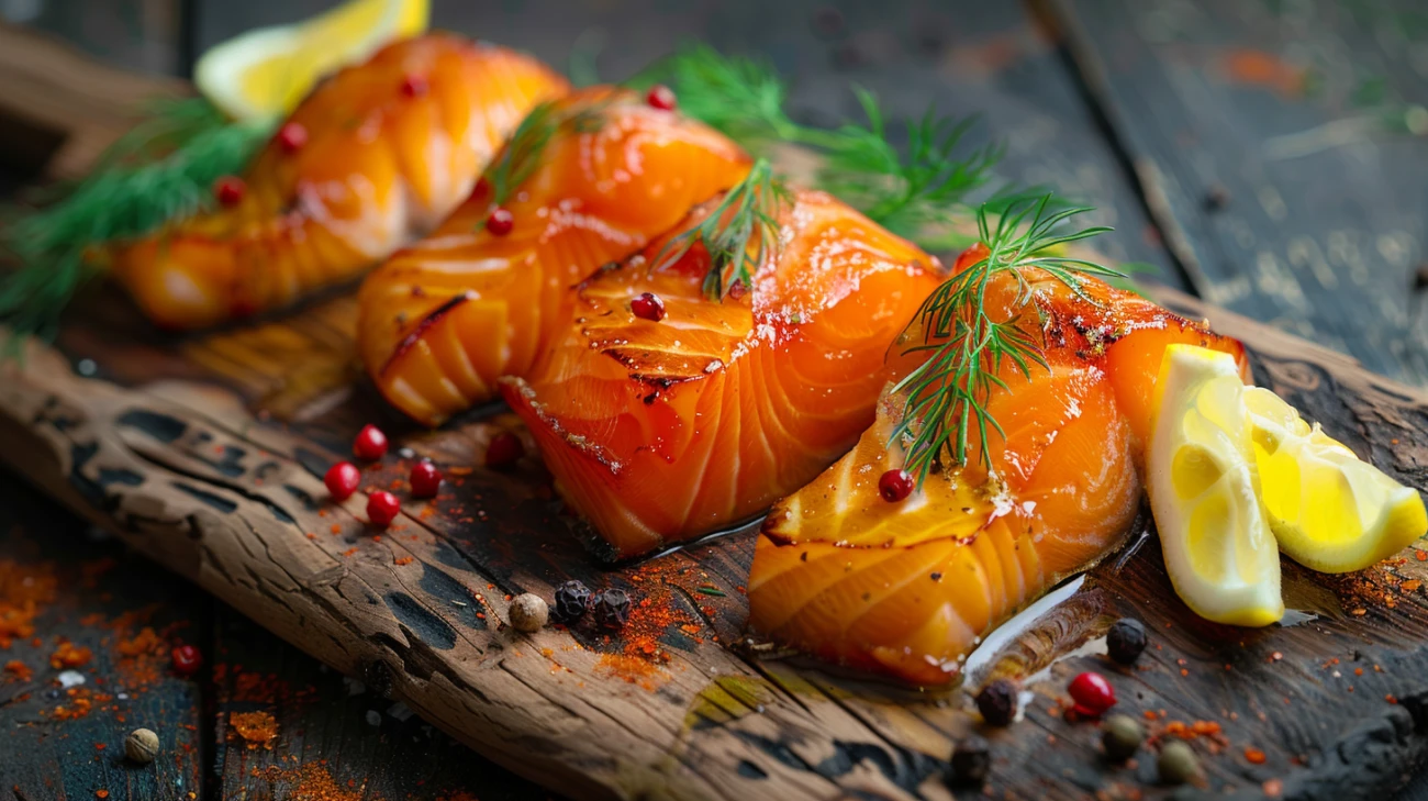 Przepis na wędzone brzuszki łososia - Smak, któremu nie oprzesz