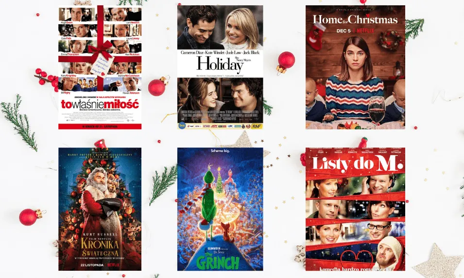 Najlepsze świąteczne filmy: kompletna lista klasyków i nowości