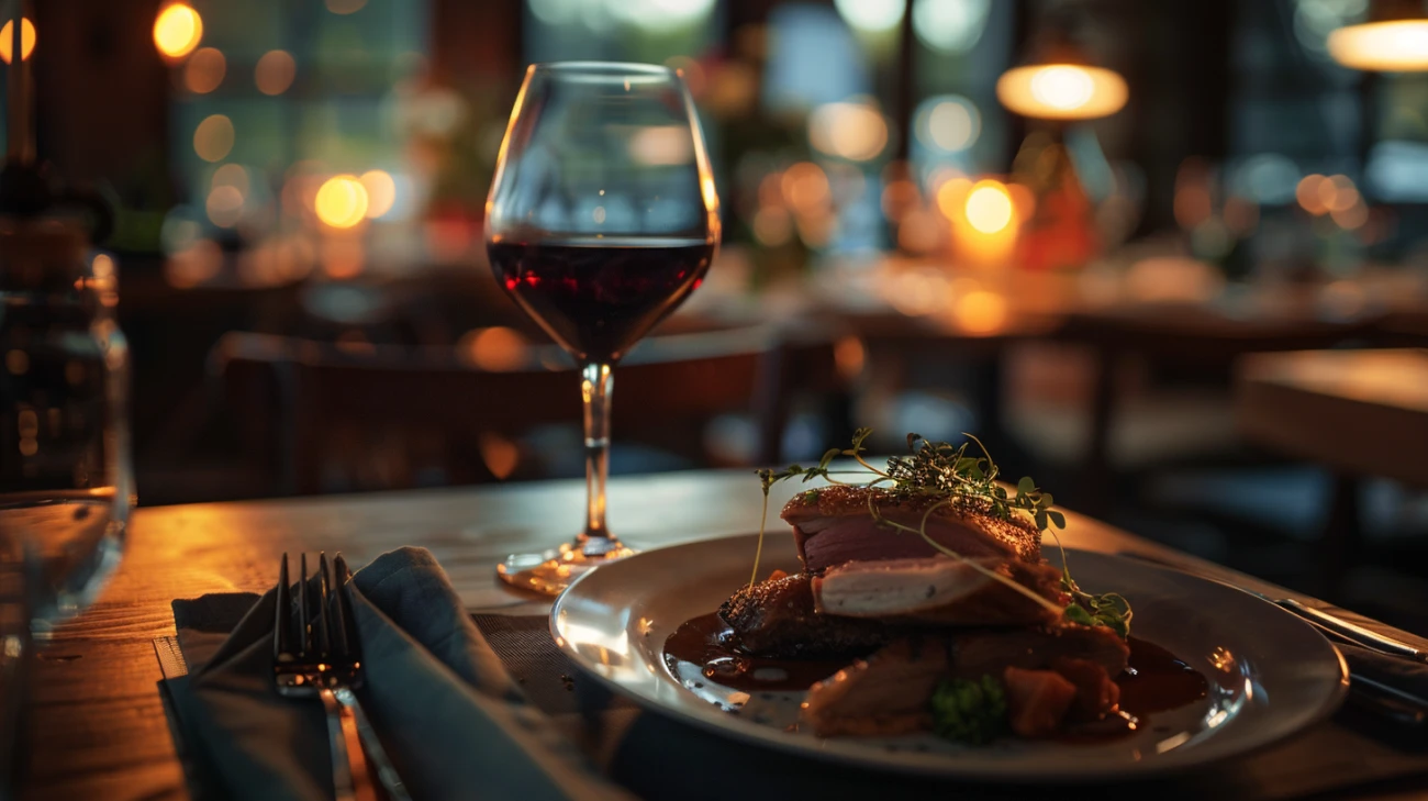 Kaczka i wino: połączenie idealne w sercu miasta