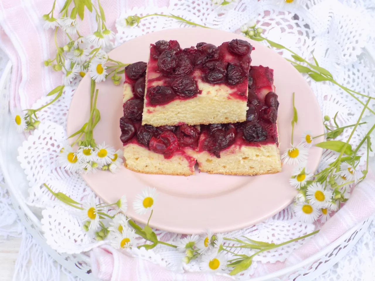 Najlepszy przepis na ciasto drożdżowe z wiśniami, które zachwyca