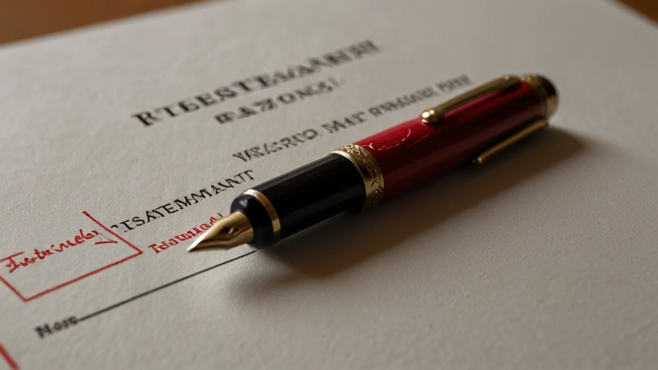 Testament z wydziedziczeniem wzór: Jak go sporządzić, by spełniał wymagania?