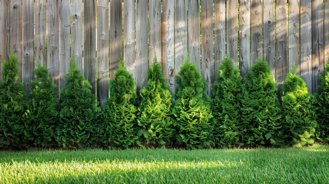 Tuja ile od ogrodzenia - jak daleko sadzić tuje?