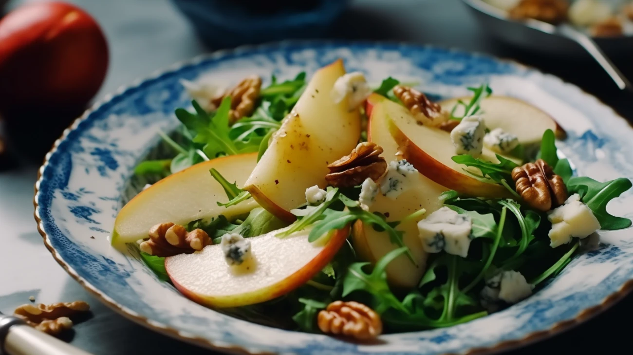 Sałatka z Gruszką i Gorgonzolą - Rukola z Gruszką i Gorgonzolą, Sałatka z Gorgonzolą i Gruszką