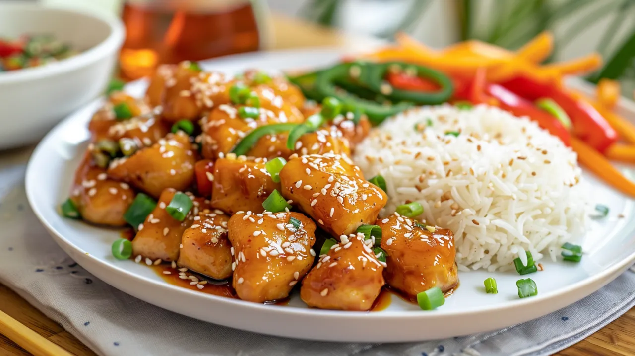 Kurczak w sosie miodowo-sojowym: Szybki obiad pełen orientalnych smaków