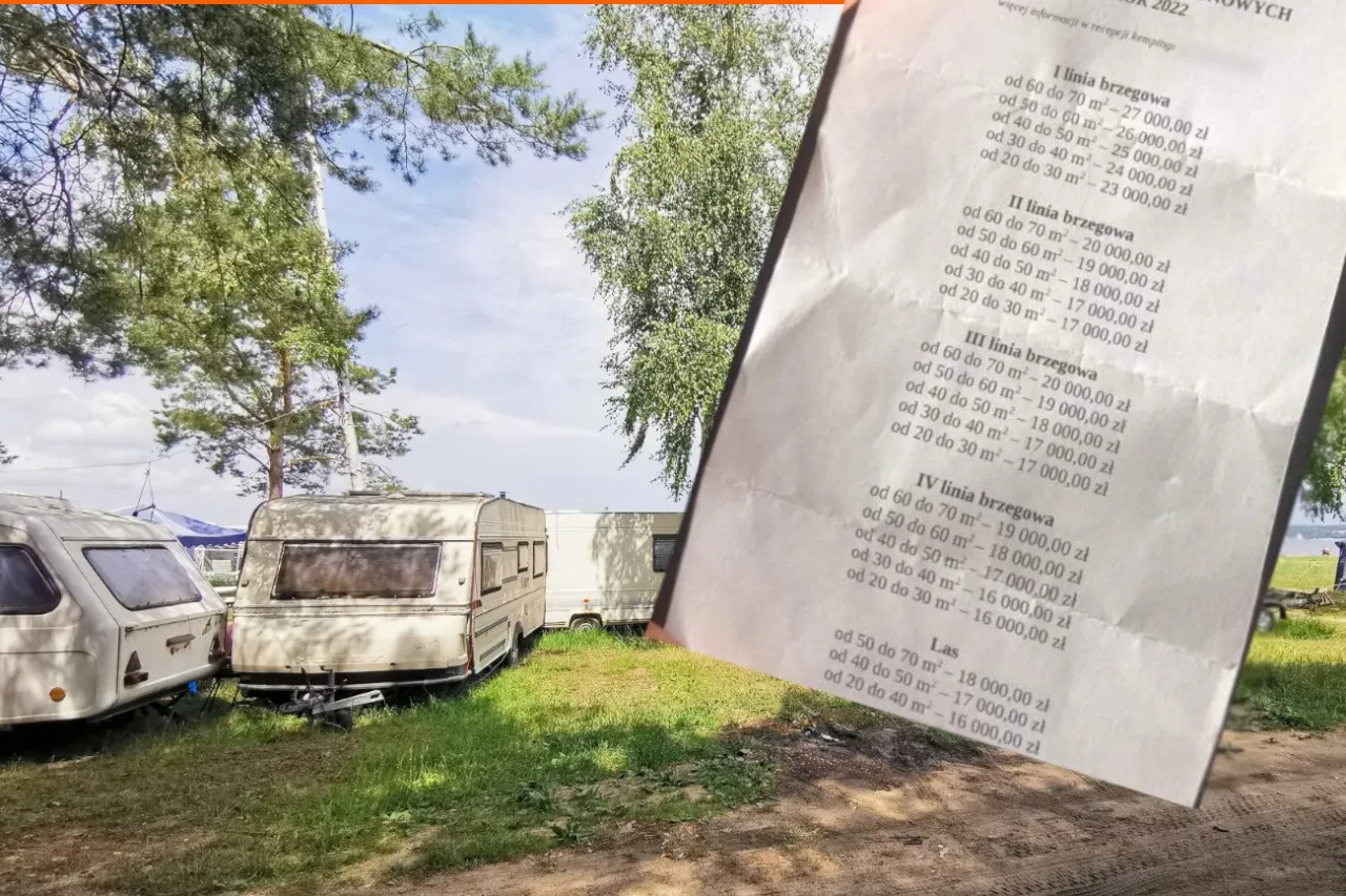 Ile kosztuje postawienie przyczepy kempingowej nad morzem? Ceny zaskakują