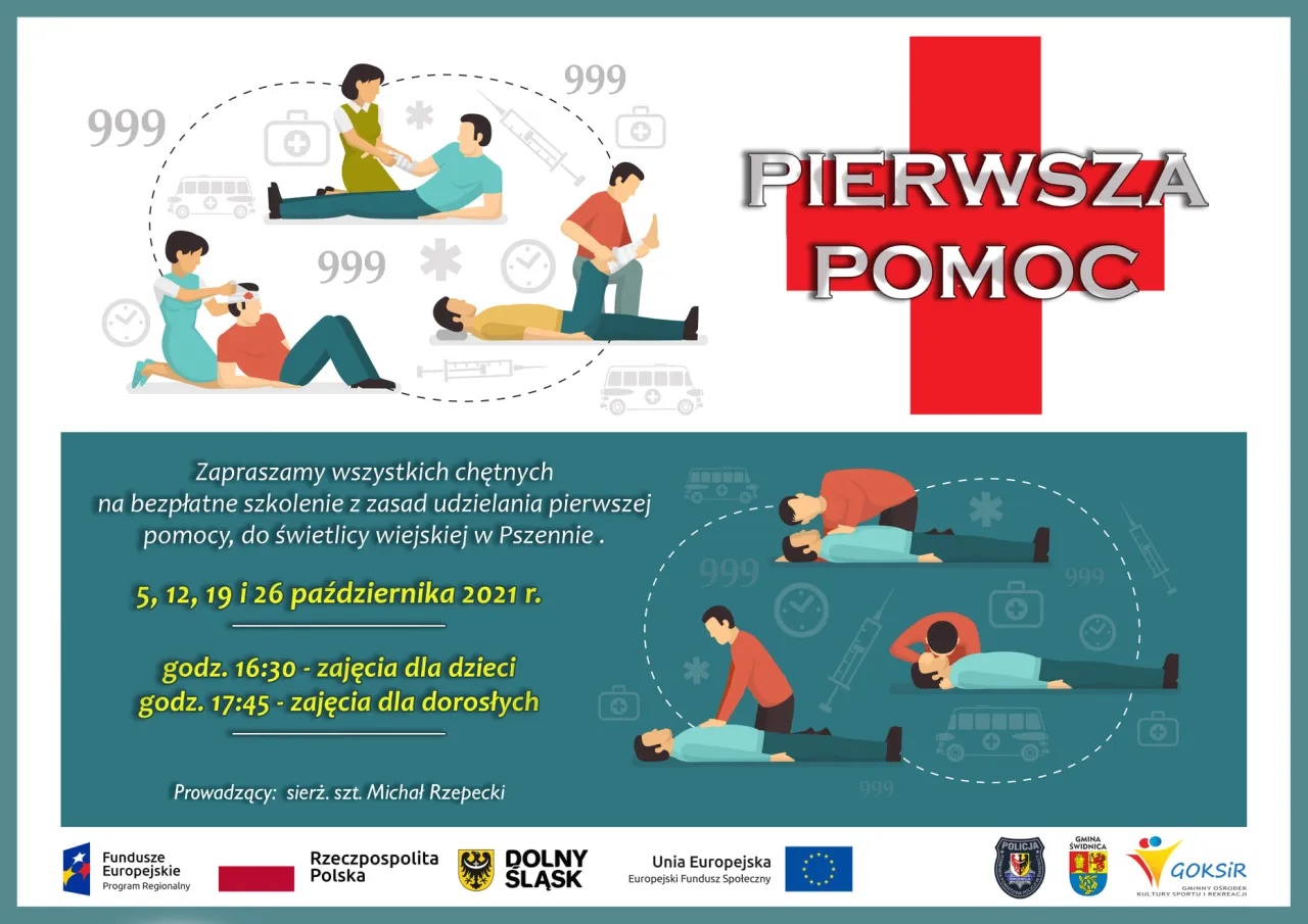 Pierwsza pomoc jak udzielać – naucz się ratować życie skutecznie