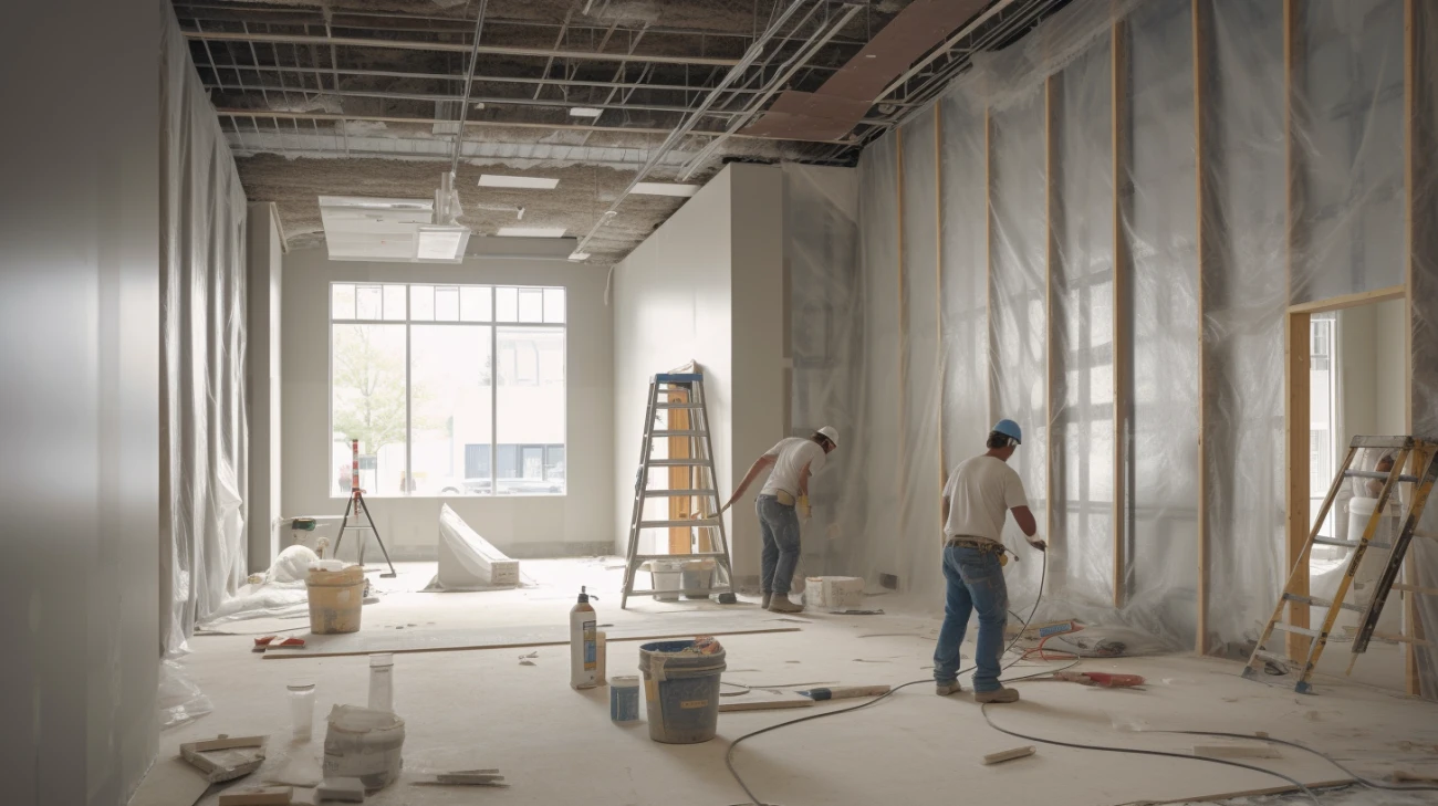 Budowa ścianki działowej z drzwiami - ścianka karton gips, budowa ścianek działowych z karton gipsu