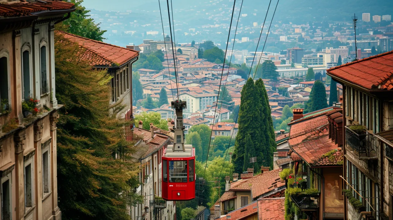 Jak dostać się kolejką na Stare Miasto w Bergamo? Praktyczne wskazówki