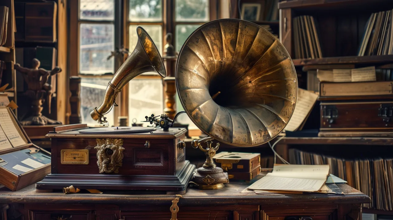 Historia gramofonów z tubą - fascynująca podróż w świat retro