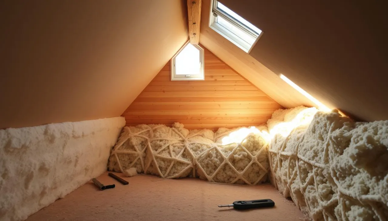 Izolacja poddasza: wełna czy pianka? Porównanie zalet i wad