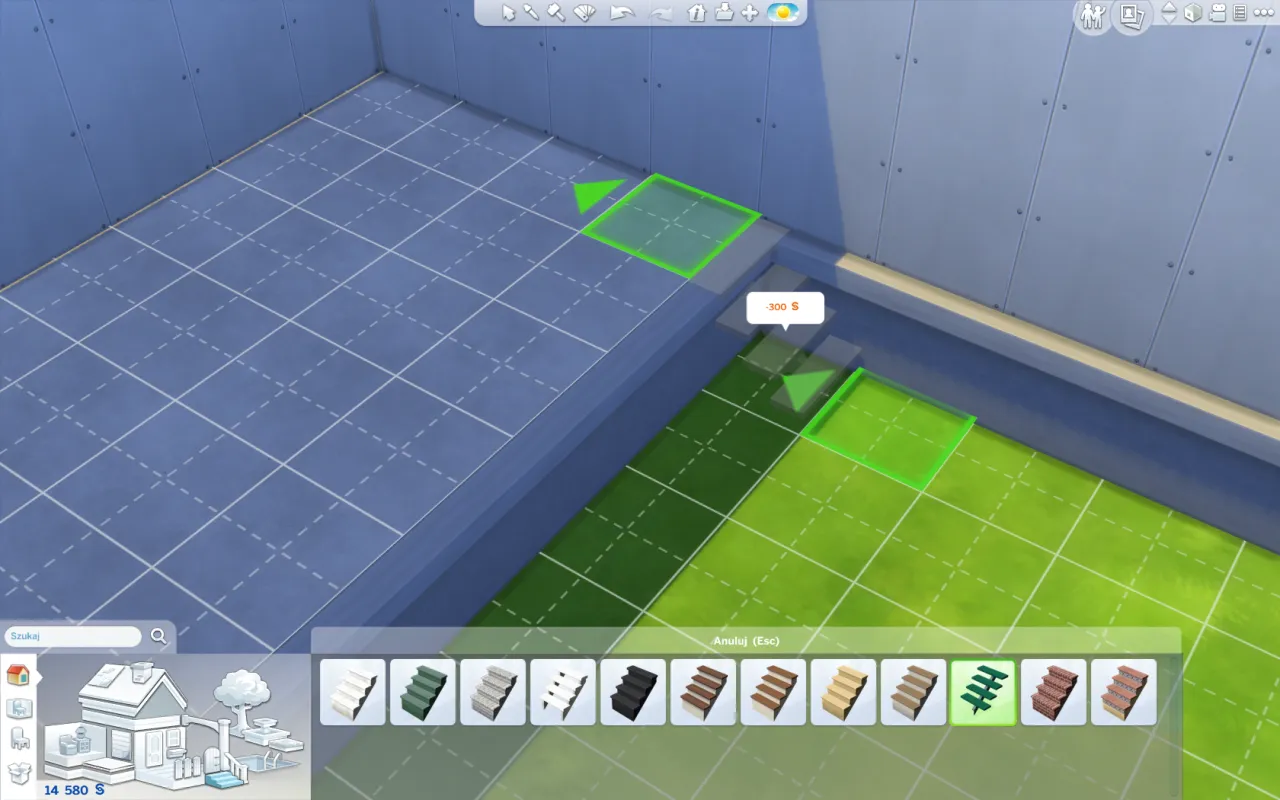 Małe schody w The Sims 4: Prosty trik, który zmieni twoje budownictwo