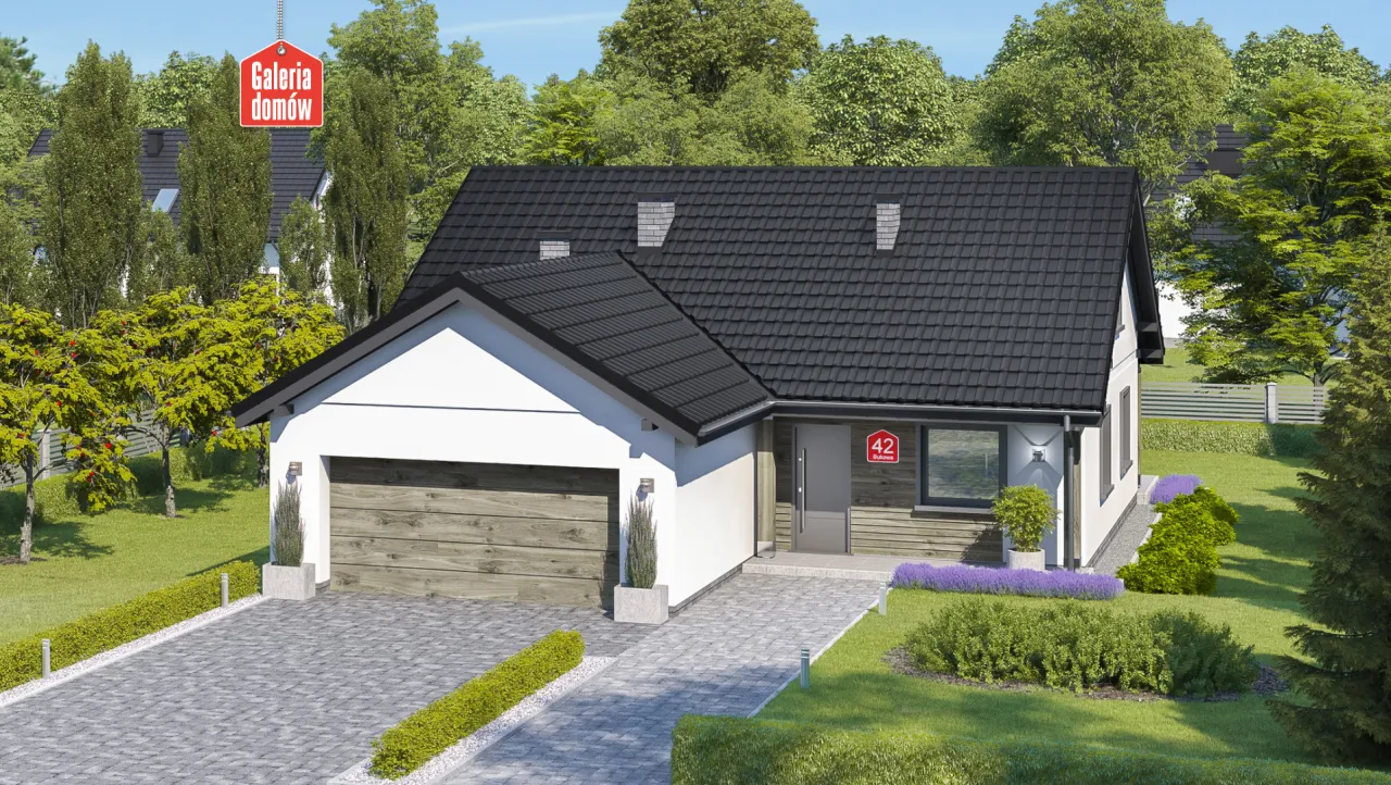 Pozornie parterowy, a jednak z poddaszem – niestandardowe rozwiązania w domu jednorodzinnym Pozornie parterowy, a jednak z poddaszem – niestandardowe rozwiązania w domu jednorodzinnym