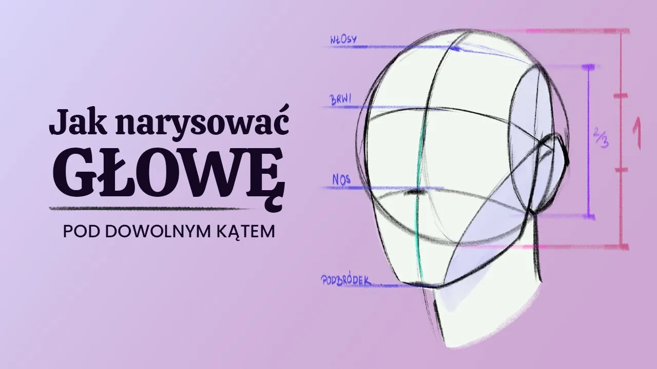Jak narysować ładną twarz - proste techniki rysowania krok po kroku