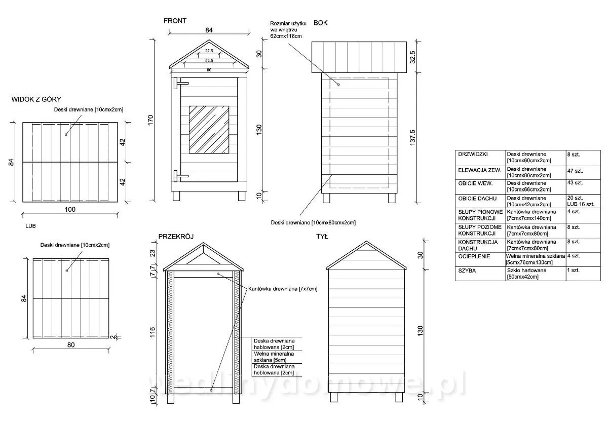 Kompletny projekt wędzarni PDF - szczegółowa instrukcja budowy od podstaw