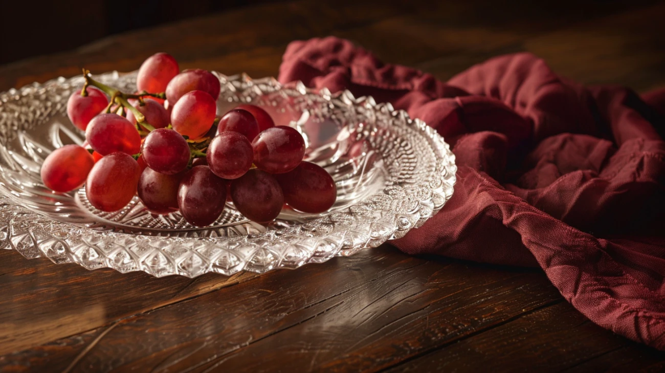 Kryształowa patera , czyli idealny dodatek do Twojej jadalni