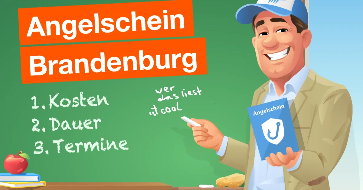 Was kostet ein Angelschein in Brandenburg? So viel musst du zahlen