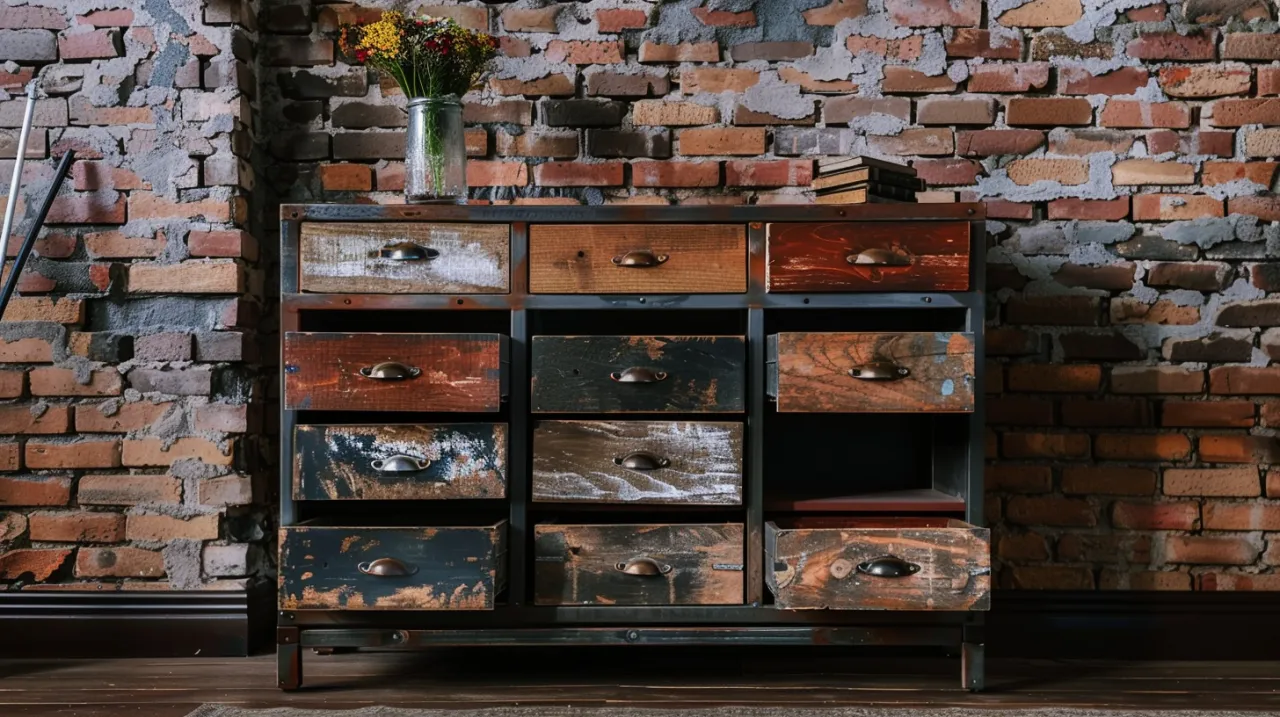 Komoda loft z szufladami: Jak wybrać funkcjonalny i stylowy model?