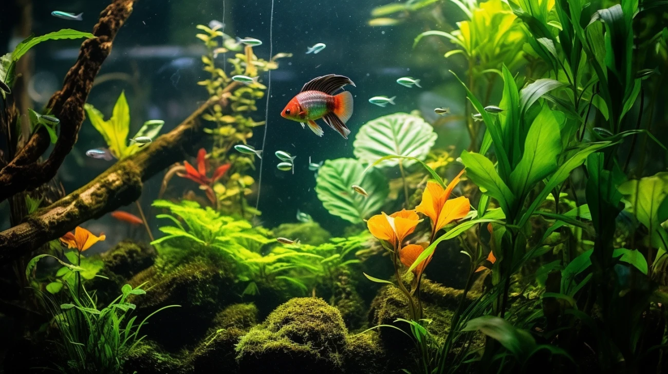 Wyposaż akwaterrarium lub akwarium