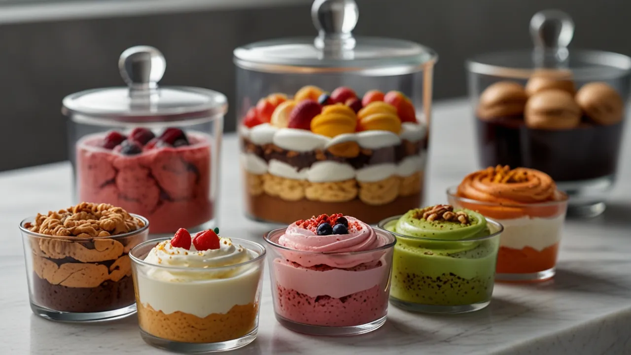 Pojemniki na deserki - idealne do przechowywania różnych deserów