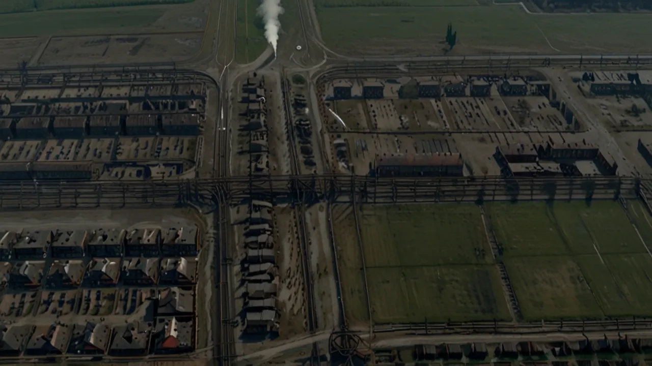 Jak wyglądał obóz śmierci w Brzezince? Szczegółowa mapa terenu