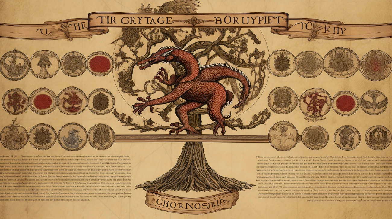 Odkryj Drzewo Genealogiczne Rodu Targaryen - Klucz do Rodziny Targaryenów w Grze o tron
