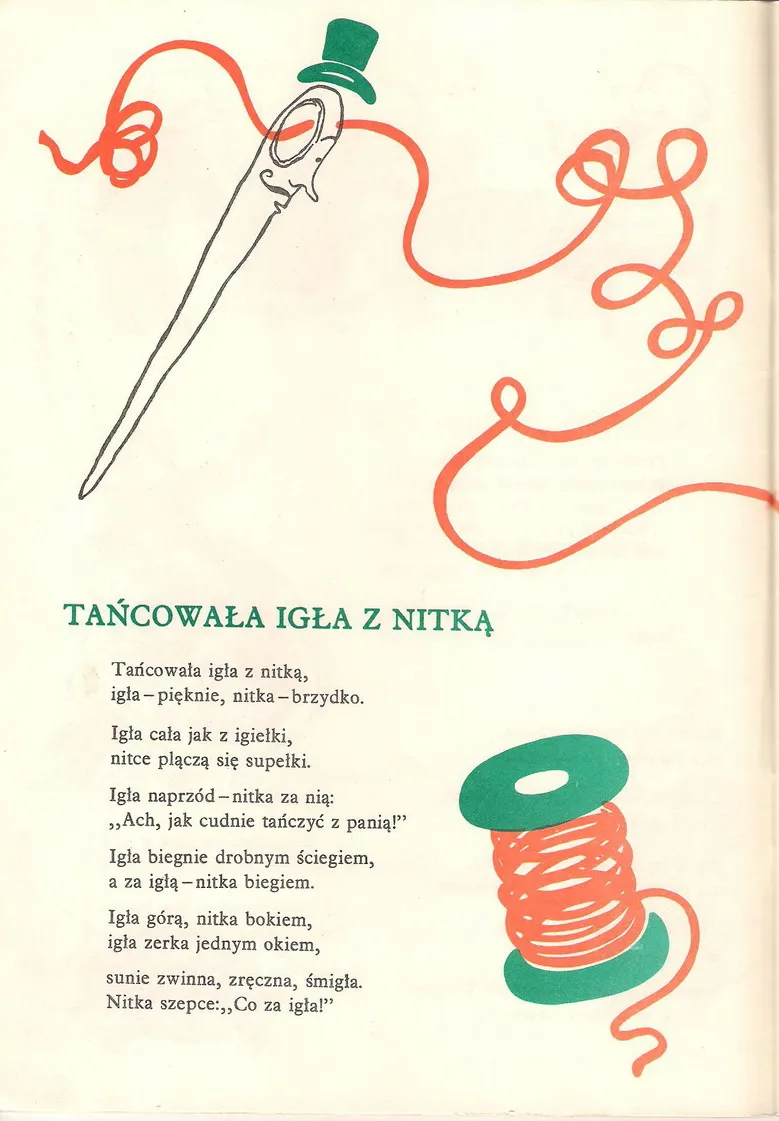 Igła z nitką wiersz - odkryj ukryte znaczenie i moralność w poezji