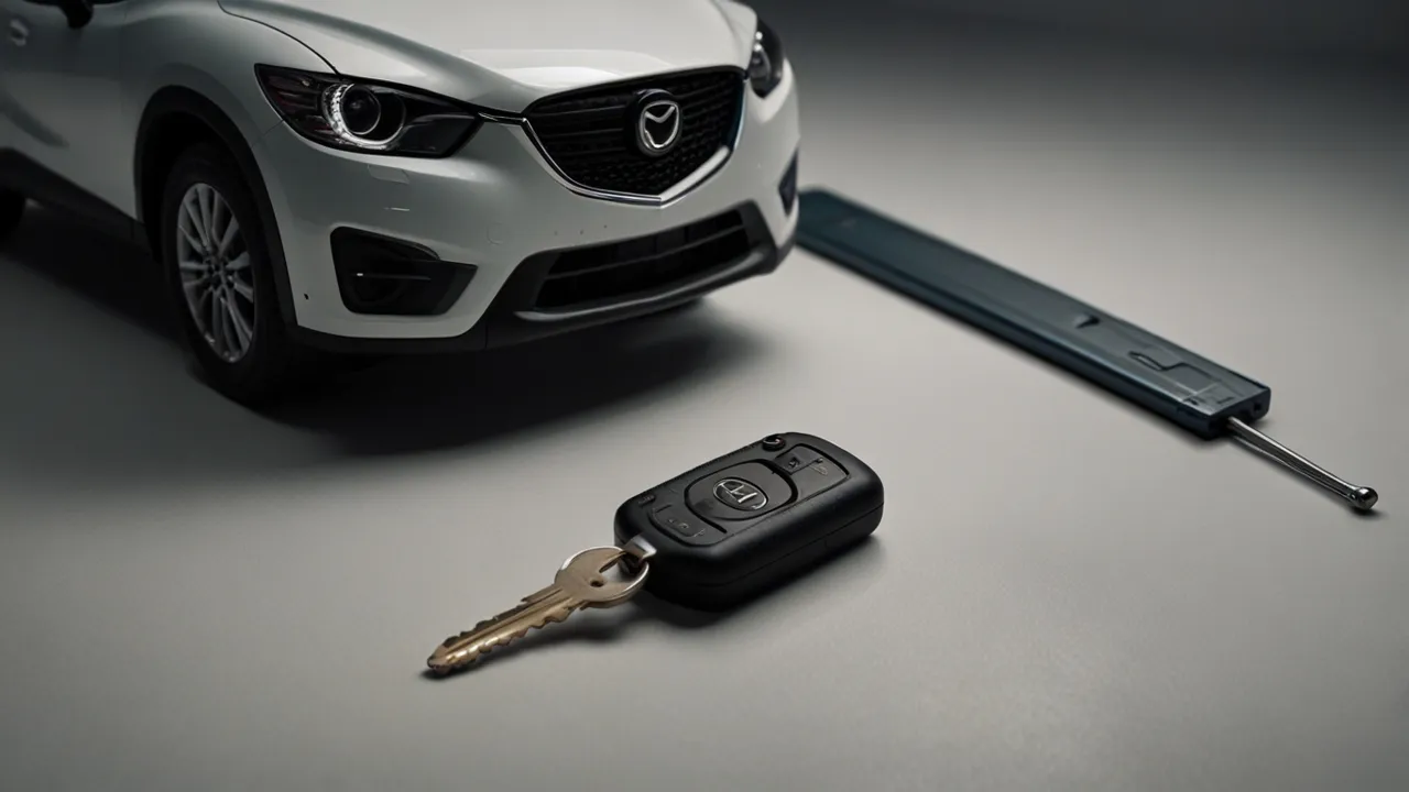 Jak łatwo wymienić baterię w kluczyku Mazdy CX-5? Dowiedz się, jaki typ baterii pasuje i jak ją szybko wymienić