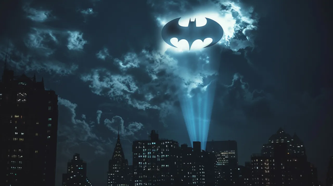 Symbol Batmana na niebie - historia ikonicznego bat-sygnału