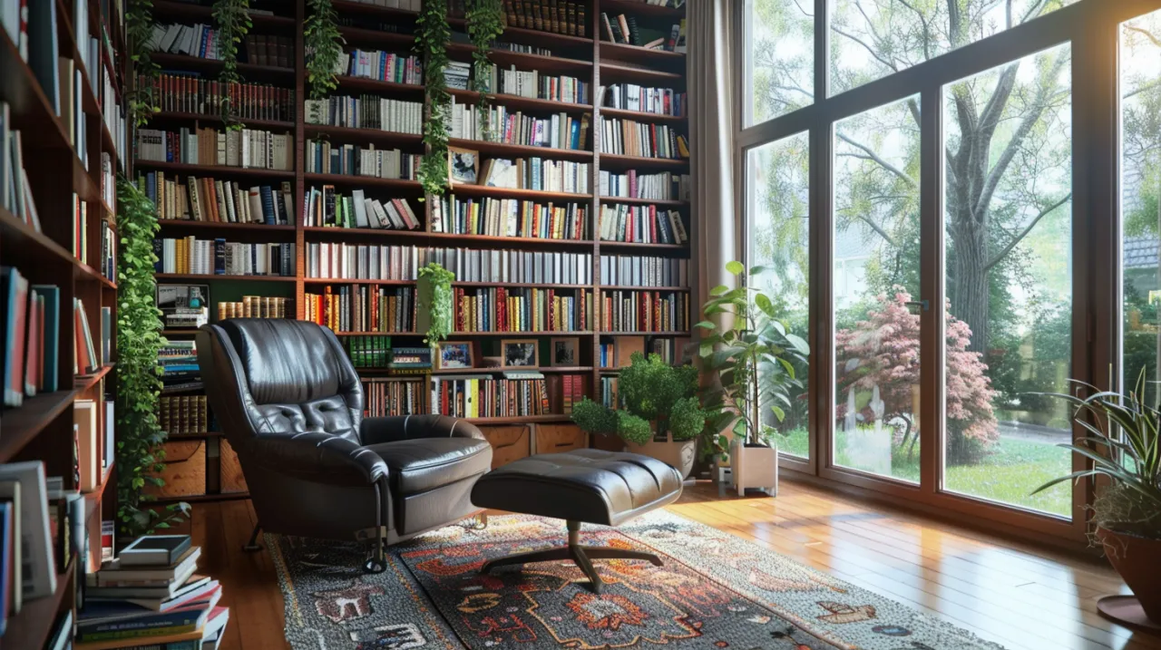 Książki w salonie: inspirujące pomysły na aranżację księgozbioru!