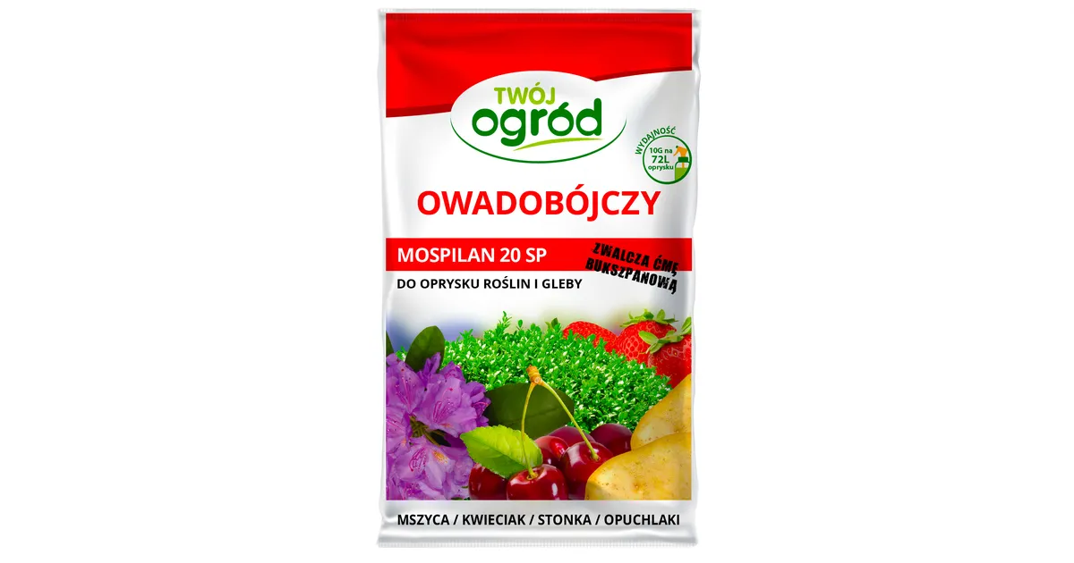 Co można opryskiwać mospilanem? Lista roślin i skutecznych szkodników