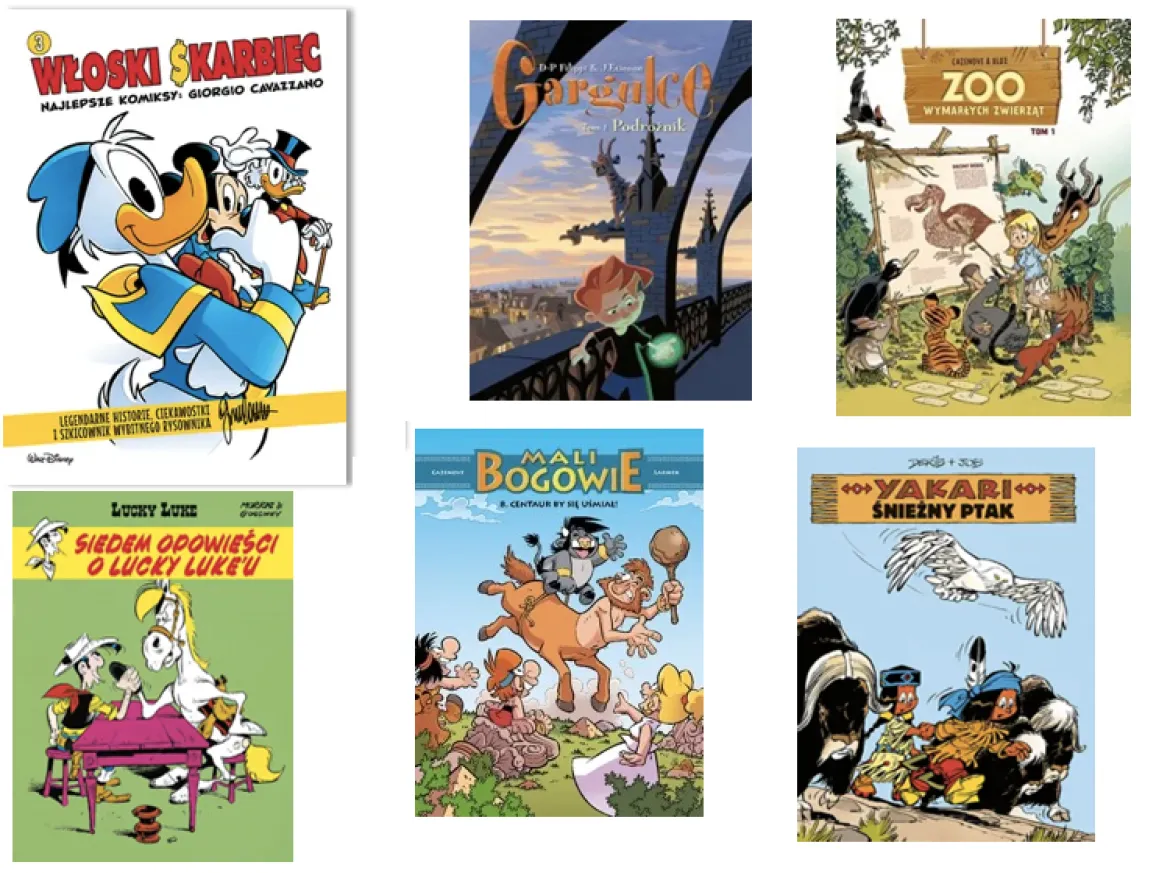 Fascynujący świat komiksu na łamach kultowego czasopisma Egmont