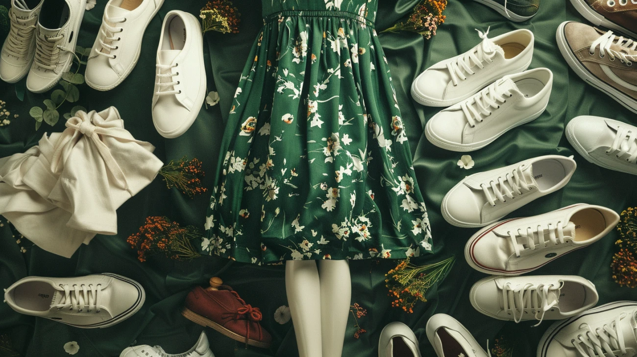 Modny trend na sukienki i trampki — podbij nimi miasta?