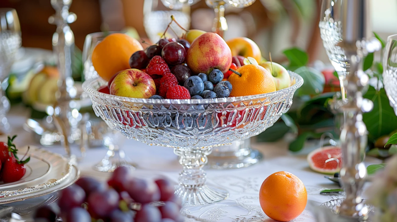 Elegancja na Twoim stole, czyli kryształowe misy