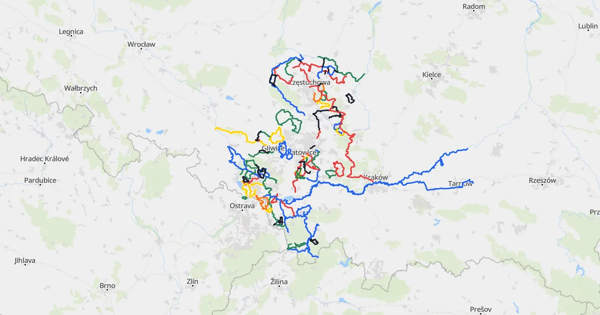Najlepsze trasy rowerowe Śląsk mapa - planuj niezapomniane wycieczki
