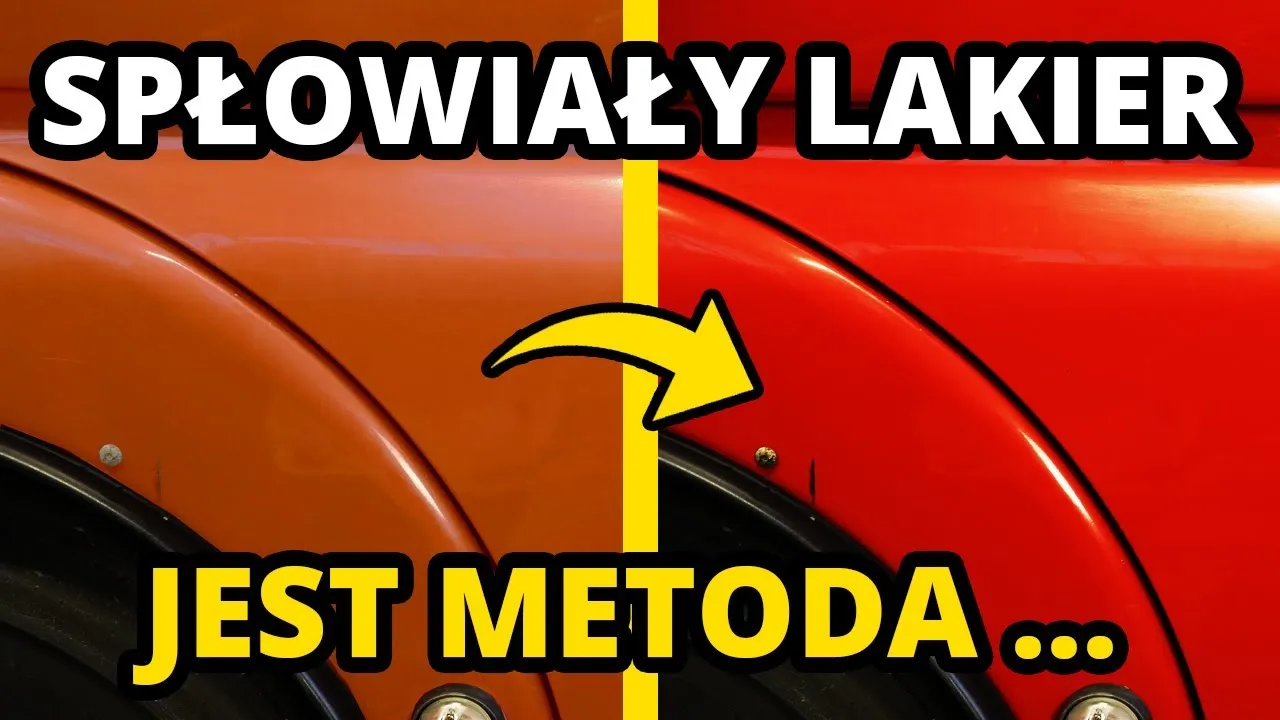 Jak odnowić wyblakły lakier na samochodzie i przywrócić mu blask
