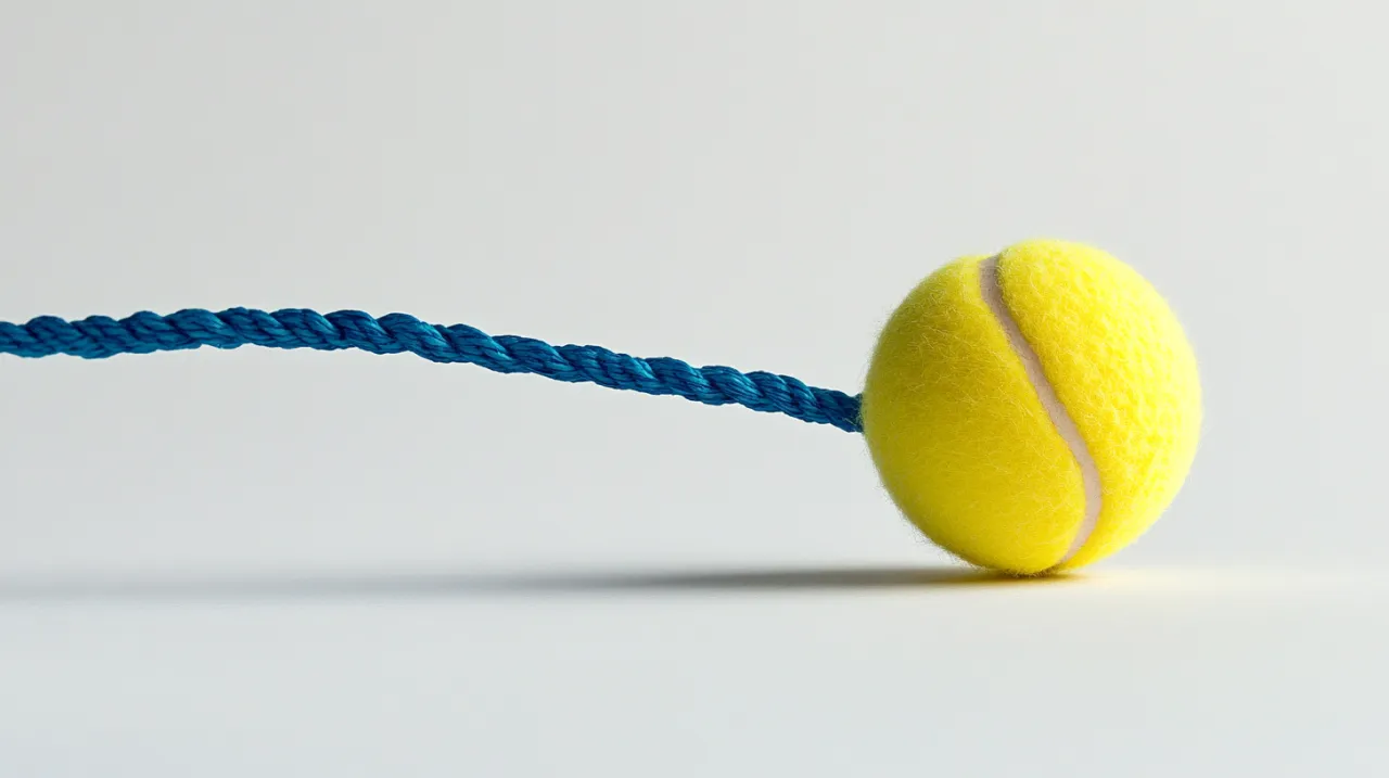 Piłka tenisowa na gumce: Jakie ma zalety i do jakich zastosowań?
