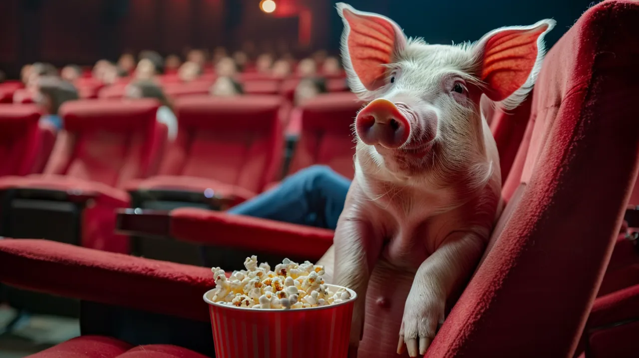 Tylko świnie siedzą w kinie: Skąd wzięło się to kontrowersyjne hasło?