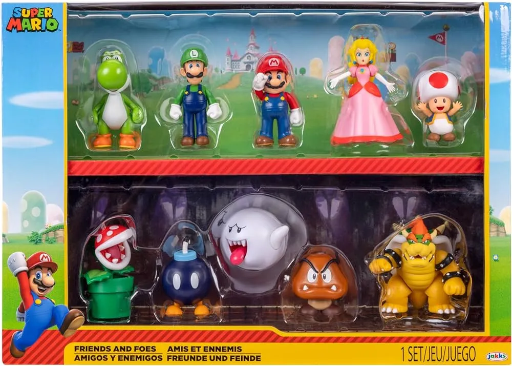 Najlepsze zabawki Super Mario: figurki, zestawy LEGO i maskotki