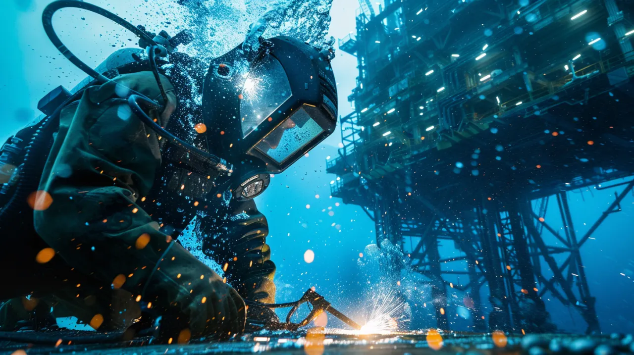 Zawód podwodnego spawacza - wymagania i perspektywy zawodowe.