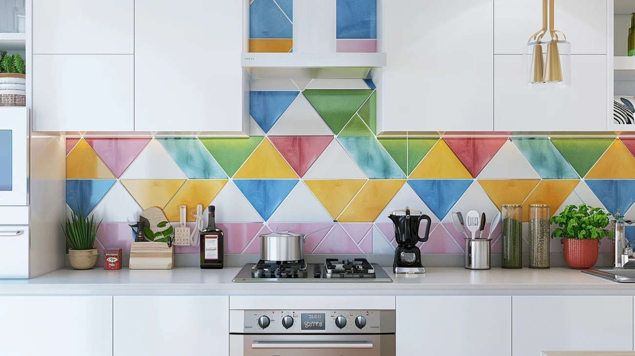 Kolorowe płytki do kuchni - jak je dobrać do aranżacji wnętrza?