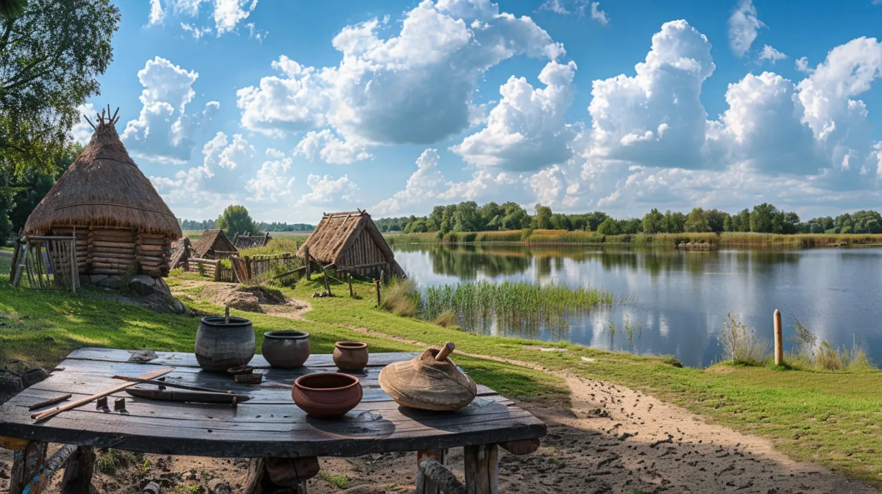 Gród w Biskupinie: Co skrywa pradawna osada? Tajemnice wykopalisk