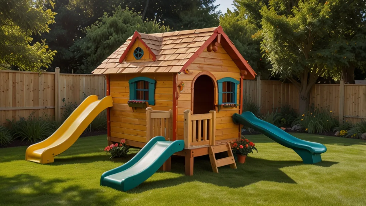 Gotowy projekt domku dla dzieci - bezpieczna przestrzeń zabawy