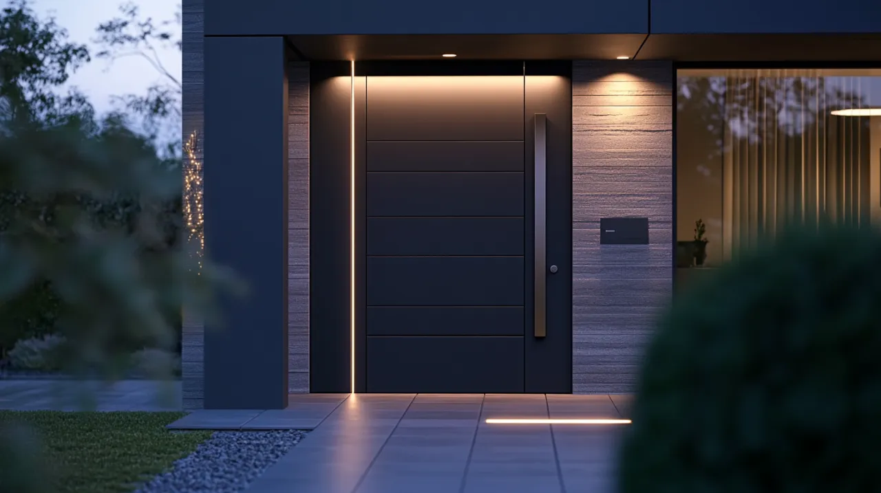 Nowości, trendy i opcje drzwi zewnętrznych antracytowych z dostawką